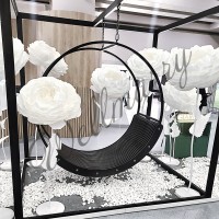 Аренда ростовых бумажных цветов "Пионы белые White/White"